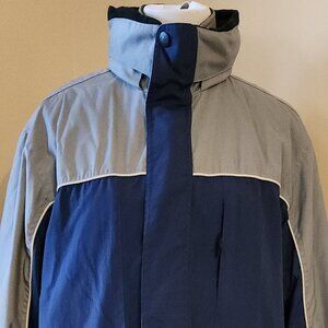 Gerry 3-in-1 Coat: Hooded Shell, Reversible Fleece Jacket Lining, Men's Medium